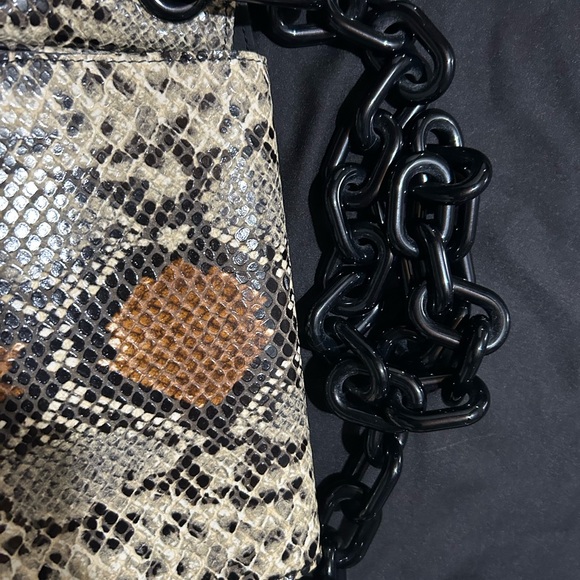 SIMON MILLER snake python shoulder bag - Picture 6 of 9